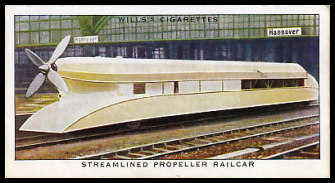 36 Streamlined Propeller Railcar